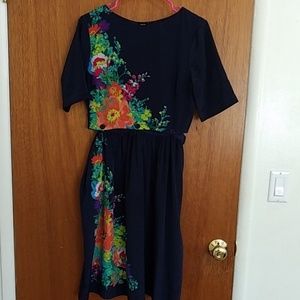 Asos floral midi dress